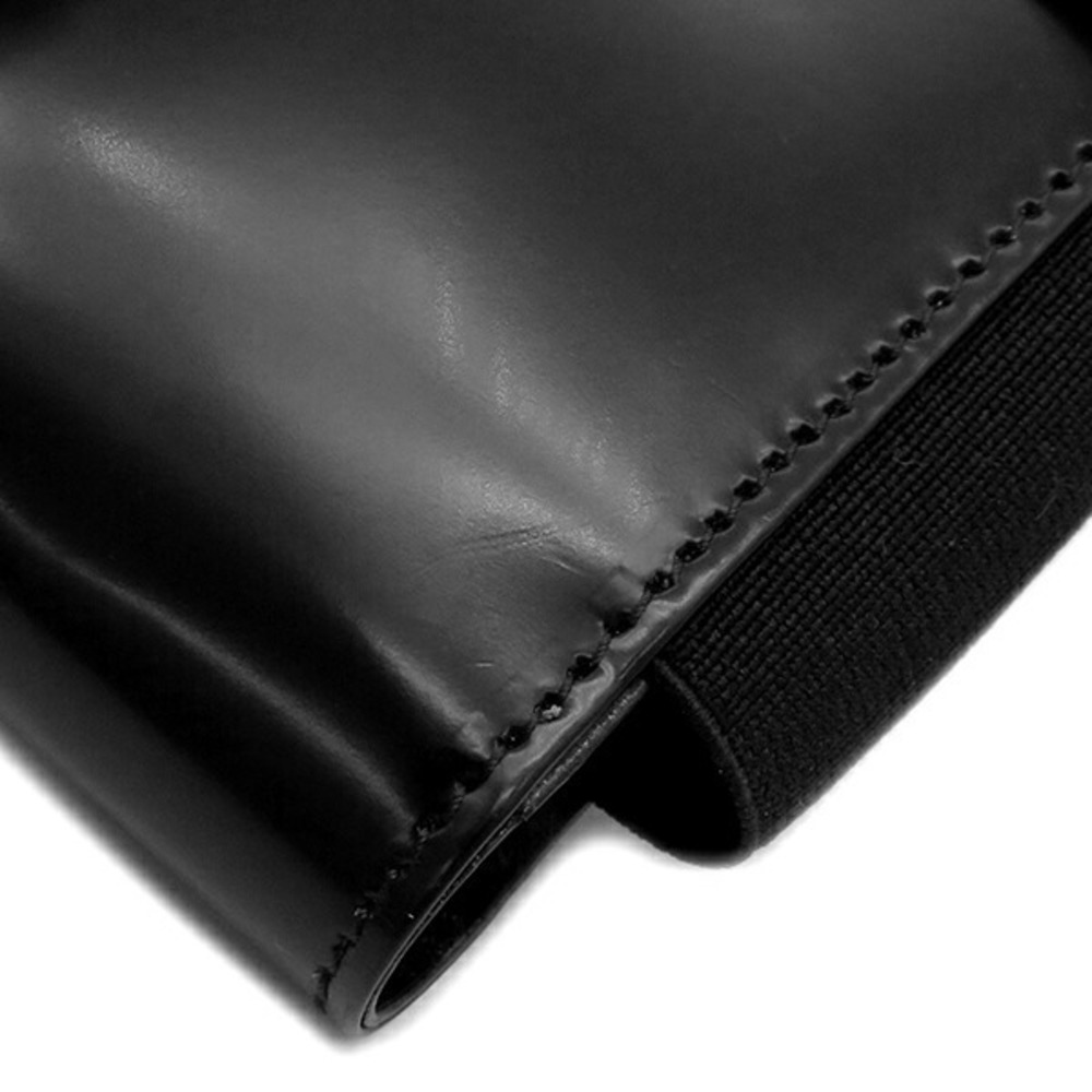 Prada Black Leather Triangle Case Smartphone - image 4